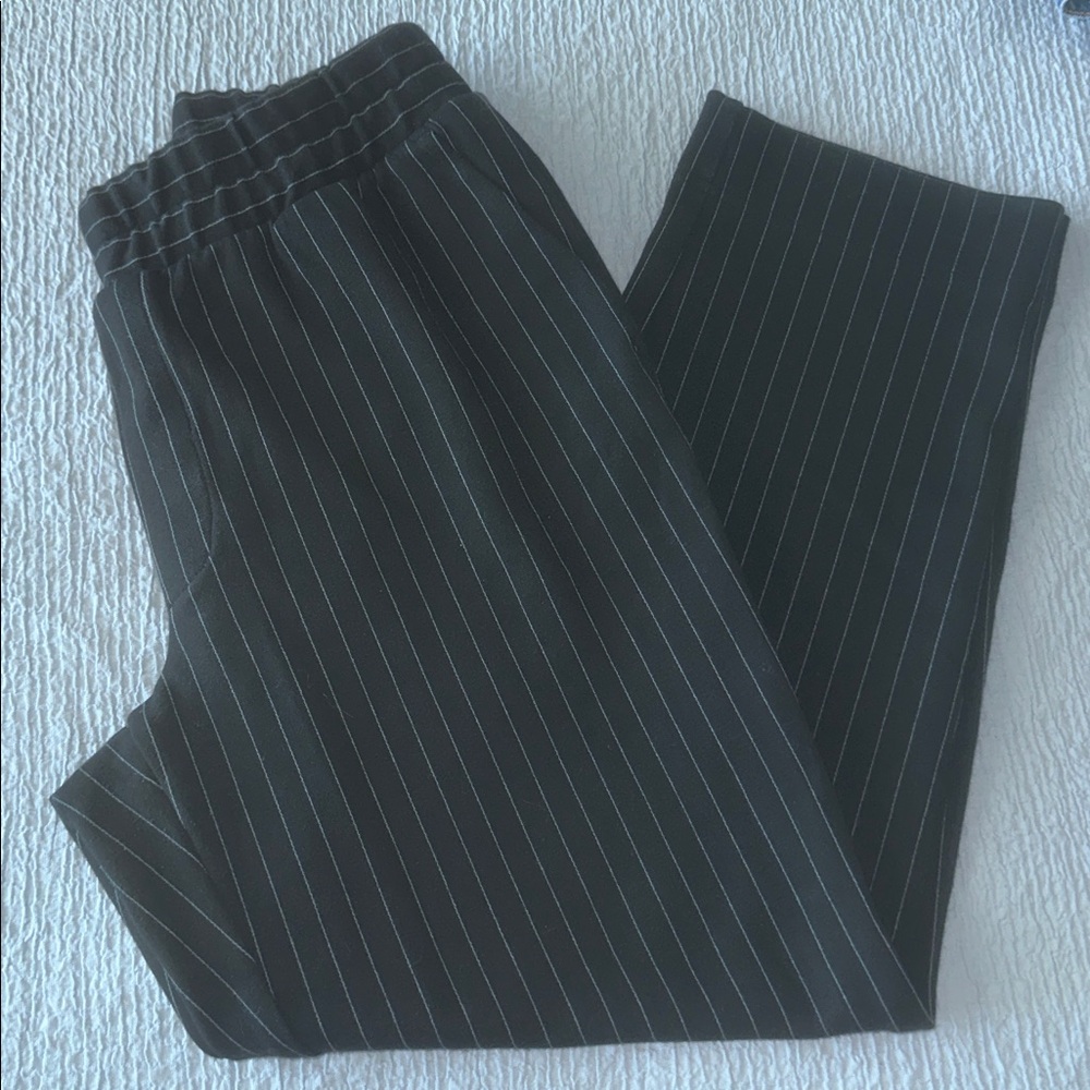 A New Day Black and White Striped Garment